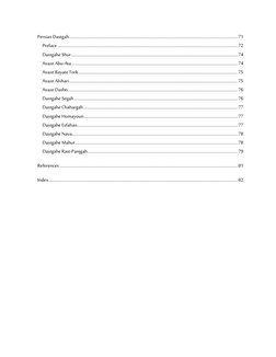 Persian Dastgah ...........................................................................................................