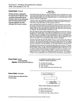 Stanford Achievement Test, Ninth Edition: Sample Questions For The Stanford 9 | PDF | Language ...