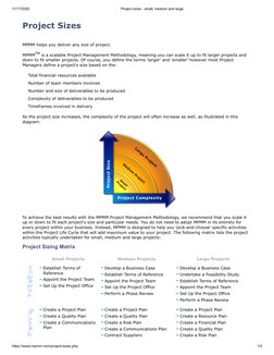Understanding Project Size Categories | PDF | Project Management ...