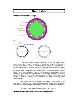 Stern Tube Bearings and Lubrication Systems | PDF | Propeller | Bearing (Mechanical) Stern Tube Bearings and Lubrication Systems | PDF | Propeller | Bearing (Mechanical)
