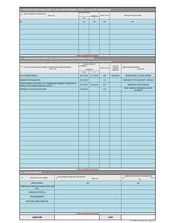 VI. VOLUNTARY WORK OR INVOLVEMENT IN CIVIC / NON-GOVERNMENT / PEOPLE / VOLUNTARY ORGANIZATION/S
29.
NUMBER OF HOURS
POSITION