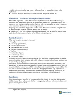 A defect is something that may cause a failure, and may be acceptable to leave in the 
application.
A failure is the re