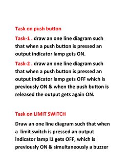 Push Button Drawing.pdf Push Button Control Circuit Diagrams | PDF | Switch | Relay