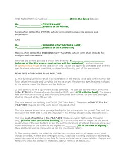 THIS AGREEMENT IS MADE on _______________(Fill in the date) Between:
Mr. _______ _______ (OWNERS NAME)
#_________________(add