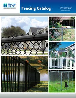 Fencing Catalog
Phone: 1-888-289-3362
FAX: 1-800-542-8488
  MasterHalco.com
 
