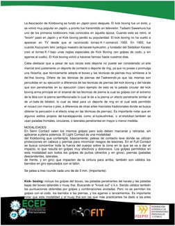 La Asociación de Kickboxing  (https://es.wikipedia.org/w/index.php?title=Asociaci%C3%B3n_de_Kickboxing&action=edit&redlink=