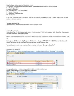 Dynamic Actions in SAP HCM Explained | PDF | Software Engineering ...
