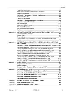 Contents 
10 January 2014 
ATP 3-09.60 
iii 
Target Size and Location .......................................................