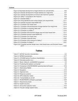 Contents 
vi 
ATP 3-09.60 
10 January 2014 
Figure G-3 Example development of target selection box azimuth limits ...........