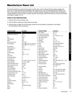 Hillman Key Blank Cross Reference Guide | PDF | Vehicles