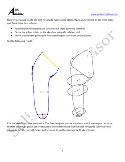 Advanced SolidWorks Surfacing Tutorial | PDF | Geometry | Space