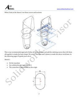 Advanced SolidWorks Surfacing Tutorial | PDF | Geometry | Space