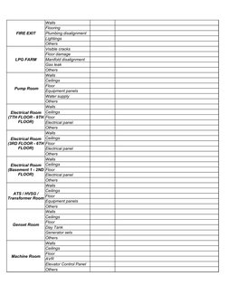 Post Earthquake Building Inspection Form | PDF | Basement | Lighting