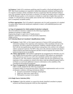 Consultant Selection Methods Explained | PDF | Consultant | Request For ...