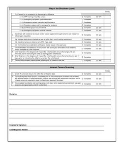 Initials

N/A




N/A

N/A
3.

N/A

N/A

N/A

N/A
4.

N/A
5.

6.

7.

N/A
Initials
1.

N/A
2.

N/A