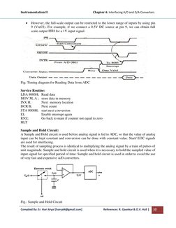 A/D and D/A Converter Interfacing Guide | PDF | Analog To Digital ...