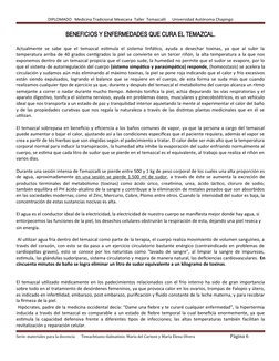 Beneficios y Tradición del Temazcal | PDF | Sistema inmune | Parto
