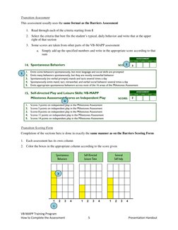 VB-MAPP Assessment Completion Guide | PDF | Syllable | Human Communication