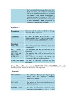 T24 Subroutine Overview for Developers | PDF | Subroutine | Parameter ...