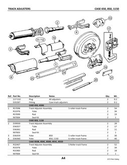 PV T147438X Track Adjuster/Idler Yoke – Fits John Deere 450G, 455G, 550G, 555G, 650G