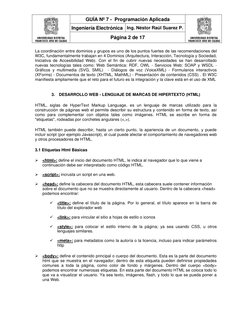 GUÍA Nº 7 -  Programación Aplicada 
 
Ingeniería Electrónica Ing. Néstor Raúl Suarez P. 
Página 2 de 17 
 
La coordinación