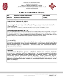 INSTITUTO POLITÉCNICO NACIONAL 
SECRETARIA ACADÉMICA 
DIRECCIÓN DE EDUCACION MEDIA SUPERIOR 
CENTRO DE ESTUDIOS CIENTÍFICOS