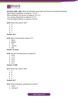 Directions (Q28 - Q32): ​Study the information given below and answer the questions following it: 
‘Move Fast Or Left Beh