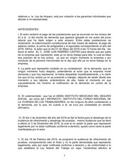 Amparo Directo Laboral: Grupo Farmacéutico AXDA | PDF | Caso de ley ...