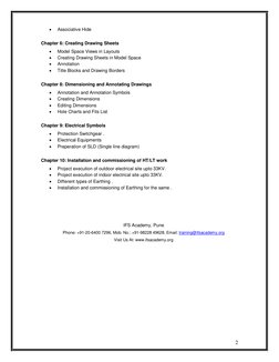 AutoCAD Course for Electrical Engineers | PDF