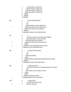 Fanuc O-T Parameter List Overview | PDF | Computer Data Storage ...