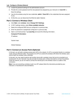 13.1.11 Lab - Configure A Wireless Network | PDF | Wireless Lan ...