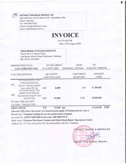 }
" VIETPHATTRADING & SERVICES
Add: 6th Floor, No 52 Batrieu Str,
Hanoi, Vietnam
Tel: +84 49427055
Email: truongnx@vtscvn.com