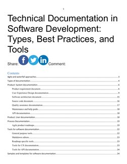 Technical Documentation in Software Development | PDF | Agile Software ...