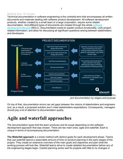 Technical Documentation in Software Development | PDF | Agile Software ...