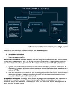 Technical Documentation in Software Development | PDF | Agile Software ...