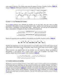 como seguir el ejercicio. No olvides contar antes de empezar el mismo. Escucha el archivo MIDI (http://www.mailxmail.com/curs
