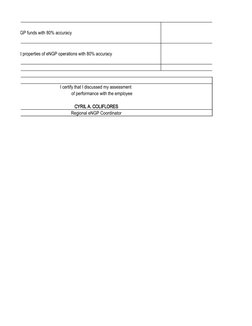 ontrol of eNGP funds with 80% accuracy
ications and properties of eNGP operations with 80% accuracy
by:
I certify that I disc