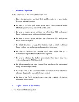 Irc Sp 13 Rational Method Hydrology Example.pdf Excel-Based Rational Method Calculations | PDF | Drainage Basin ...