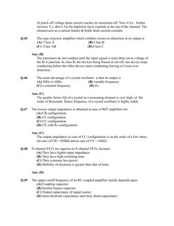                    At pinch off voltage drain current reaches its maximum off. Now if we   further 
increase VDS above Vp the