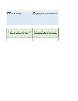 Data Protection Ropa Example Document GDPR RoPA Template Guide | PDF | Consent | Data