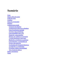 Sumário
Capa (kindle:embed:0003?mime=image/jpg)
Outras obras do autor
Folha de rosto
Créditos
Nota do organizador
Prefácio
A