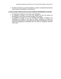 Recopilado, Adaptado y Mejorado por: Prof. David Téllez Rodríguez. Gestión 2021

Recopilar información que permita identific
