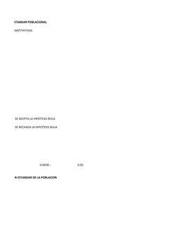 SVIACION ESTANDAR POBLACIONAL 
EDICION CUANTITATIVAS
SE ACEPTA LA HIPOTESIS NULA
SE RECHAZA LA HIPOTESIS NULA
0.0038 <
0.05
D