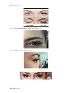 @beauty.centerok 
@beauty.centerok 
 
Curva c: es una curva más marcada ideal  para dar mayor abertura al ojo 
 
Curva d : es