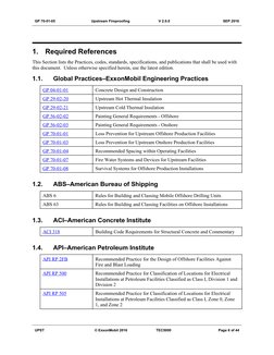 GP 70-01-05
Upstream Fireproofing
V 2.0.0
SEP 2016
1.
Required References
This Section lists the Practices, codes, standards,