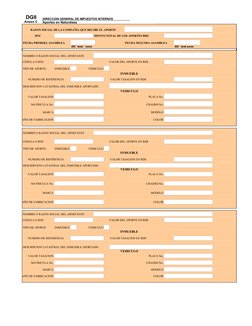 Formulario Rc 02 Formulario RC-02 DGII: Registro de Sociedades | PDF | Placa de ...
