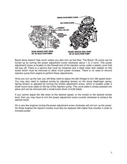 Bosch VE Diesel Pump Overview and Adjustments | PDF | Fuel Injection ...