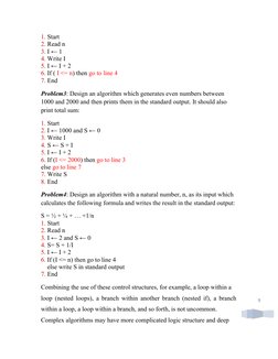 Flowchart and Algorithm Fundamentals | PDF | Algorithms | Control Flow