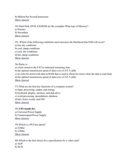 b) Million Per Sccond Instruction
Show Answer (https://www.blog.qualitypointtech.com/2010/12/basic-computer-hardware-quiz-que