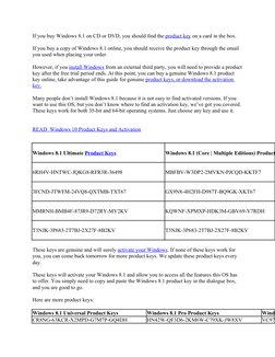 If you buy Windows 8.1 on CD or DVD, you should find the product key (https://www.softwarebattle.com/windows-7-home-premium-p
